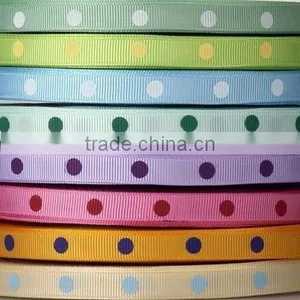 Cheap Custom Grosgrain Designer Printed Ribbon With Logo thumbnail-1