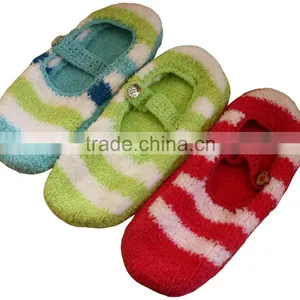 Cozy Fuzzy Slipper Socks Women Chenille Socks Women Floor Socks Women Slippers thumbnail-2