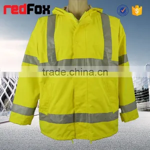 Pvc High Visibility Women Safety Rain Coat thumbnail-2