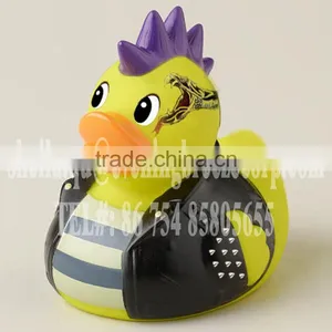 Customized Punk Rock Bath Duck Toy , Punk Rubber Duck thumbnail-1