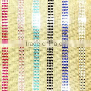 Customized Mixed Color Crystal Diamond Acrylic Sticker Rhinestone Gem Roll Crystal Sticker thumbnail-3