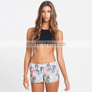 Womens Mash up Volley Shorts Beachwear Swim Shorts thumbnail-1