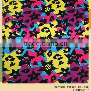 Colorful Printed Cotton Spandex Twill Fabric thumbnail-1