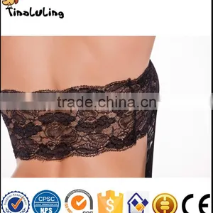 Hot Selling Sexy Black Chiffon Robe No Sleeves Sleepwear for Women thumbnail-4