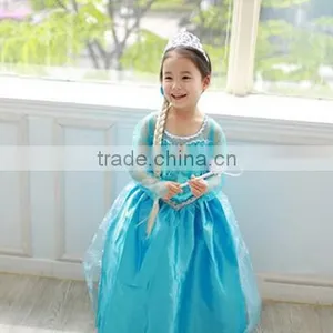 Party Frozen Princess Elsa Dress/costume Wholesale thumbnail-5