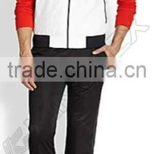 Pop Fashion Zip Jacket Set,double Layer Collar Neck Jacket and Track Pants,high Quality Jacket From Factory Cheep Price thumbnail-1