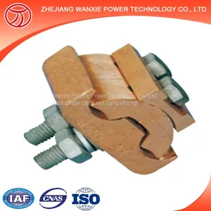 Wanxie Two Bolt Copper Clamp Parallel Groove Clamp thumbnail-1