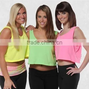 Fashion Women Crop Top Plain thumbnail-1
