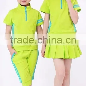 Primary Student Summer School Uniform Kids' Sports PE Knit thumbnail-4