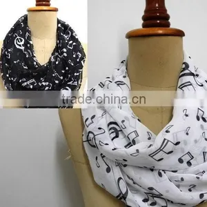 Cat Scarf Scarves Cat Infinity Scarf Chiffon Scarf Black Cat Print Shawl Gift Cat Print Shawl Gift Wrap Super Soft thumbnail-5