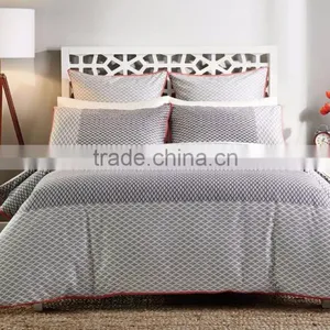 Grey And Cream Quilt Cover thumbnail-3
