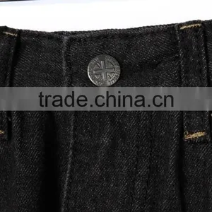 Bulk Wholesale Black Color Kids Elastic Waist Denim New Style Boys Pants Jeans thumbnail-5