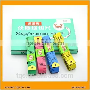 2*150cm 6Color Butterfly Brand Sewing Tape With Hole Tailor Measuring Tape thumbnail-1