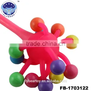 Novelty Promotion TPR Ballpoint Pen Pompom Ball Toy Ballpoint Pen thumbnail-2