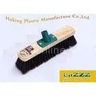 Soft Bristle Sweeping Broom With PP Screw , 30cm Wooden Block thumbnail-1