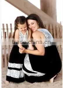 Mother and Daughter Dress Design Clothing Sets thumbnail-1