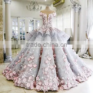 Elegant A-Line Sweetheart Neckline Spaghetti Straps Floor-Length Lace Wedding Dress WD807 thumbnail-2