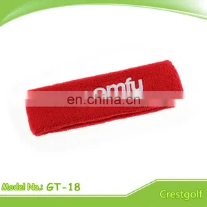 Athletic Cotton Terry Cloth Head Sweatbands for Sports thumbnail-1