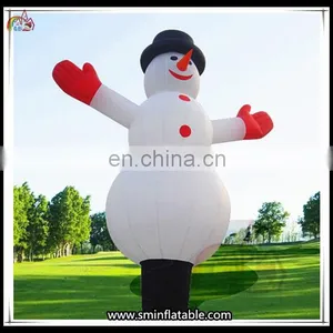 Latest Design Inflatable Christmas Snowman Air Dancer Custom Air Snowman Sky Dancer thumbnail-1