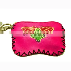 Genuine Leather Coin Purse Pocket Squeeze Coin Purse MCP-0016 thumbnail-1