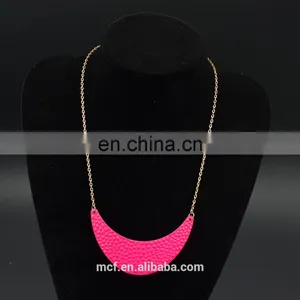 Wholesale Crystal Diamond Rhinestone Fashion Pendant Necklace MCB-0039 thumbnail-1