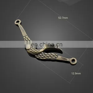 Wholesale Animal Bird Peacock Shape Pendant Alloy Pendant Jewelry Accessories thumbnail-5
