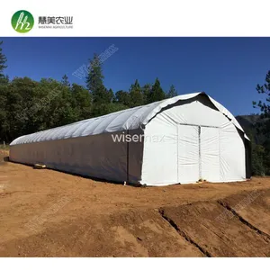 Hot Sale Plastic Fully Automated Blackout Greenhouse in America thumbnail-1