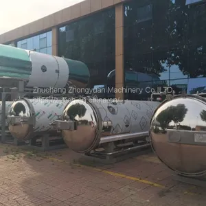 Three Parallel Water Bath Pothigh Pressure and High Temperature Cooking Sterilization Pot thumbnail-4