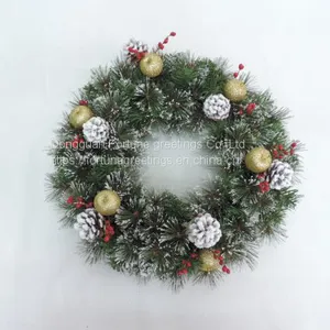 Artificial Christmas Wreath thumbnail-1