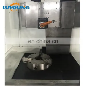 Ck680 High Quality 2 Axis Metal Cnc Vertical Turning Lathe Machine thumbnail-5