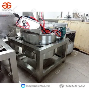 Industrial Automatic French Fries Deoiler Quality Centrifugal Type Automatic Fried Nuts Deoiler Price thumbnail-1