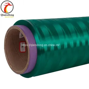 Green UHMWPE Dyed Yarn,high Strength Colorful Polyethylene Filament Yarn for Fishing Lines 50D thumbnail-3