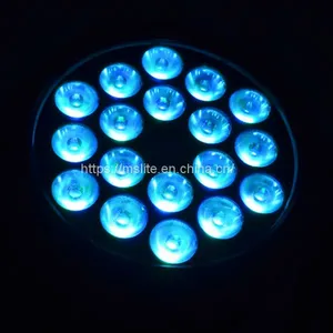 Professional Outdoor LED Par Light Waterproof 18x10w RGBW 4IN1 Color Change DJ Equipment Wedding Stage thumbnail-4