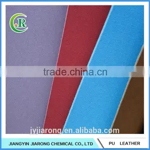 Nubuck Pattern Embossed Shoe PU Leather thumbnail-1