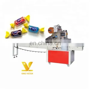 Automatic Wrapping Single Candy Small Biscuit Packaging Machine China thumbnail-1