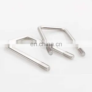 Hardware Stainless Steel 316 Fasteners Square Bend u Bolt M3 m4 thumbnail-1