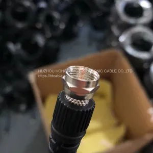 Cables coaxiales RF LMR195 LMR400 50ohm andrew heliax feeder Cable 1/4 thumbnail-3