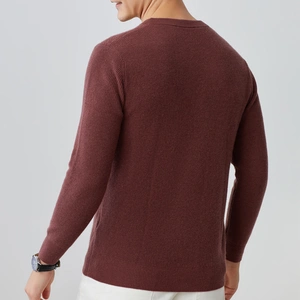 For Keep Warm Pure Cashmere Jumper Grey Cashmere Sweater thumbnail-3