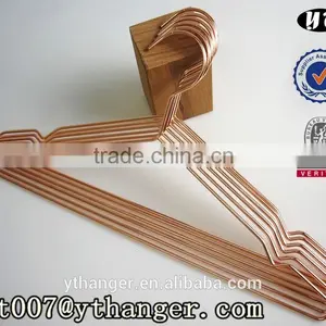 MT044 Hot Sale and Elegant Copper Metal Wire Hanger Quality Choice thumbnail-1