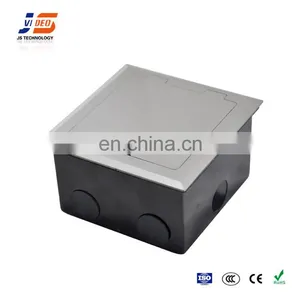 JS-DC120 Top Panel Closed And Opened Smoothly Electrical Charger Floor Socket Outlet Box thumbnail-4