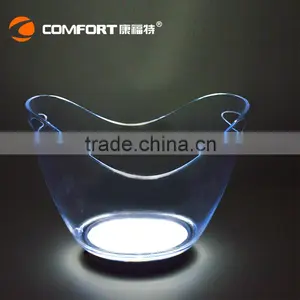 New Design Clear ps Lighted Wine Bucket thumbnail-4