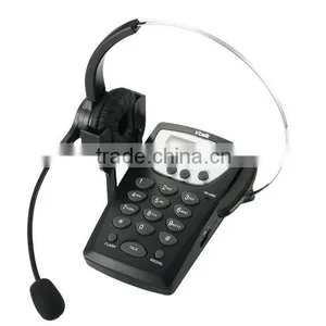 2015 New Popular Plastic Corded Call Center Headset Telephone thumbnail-5