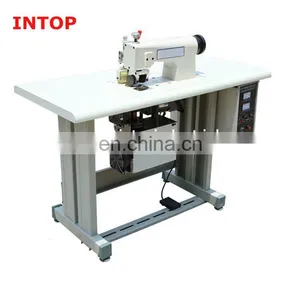 CE Approved Automatic Ultrasonic Lace Sewing Machine for Non Spin Cloth thumbnail-1
