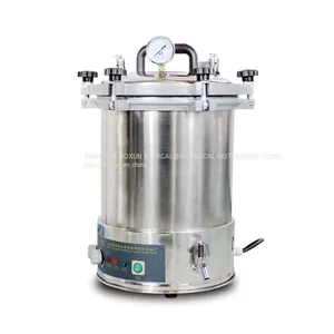 China Manufacturer Pressure Steam Steam-Pressurized Sterilizer 30L Vertical Autoclave thumbnail-1