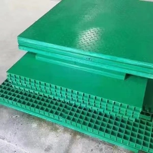 Platform Walking Molded Fiberglass Grating High Strength thumbnail-1