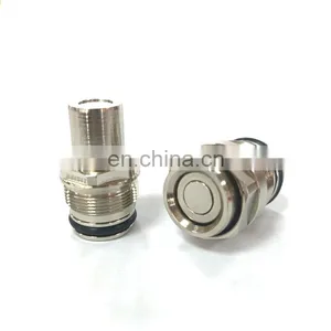 DN5 M16 M19 M21 Flat Face Hydraulic Quick Coupling With Pressure Eliminator thumbnail-4