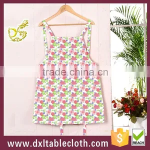 Home Supplies Printed Anti Oil Plastic Butcher Apron thumbnail-1