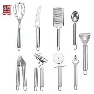 Kitchen Accessories Home and Kitchen Gadgets Non-stick Cookware Stainless Steel Utensils Set Kitchen Accessories Cooking Tools Kitchen Gadgets Sets thumbnail-2
