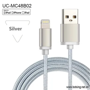 MFi Certificated Braided Charging Cable for Iphone 8 thumbnail-2