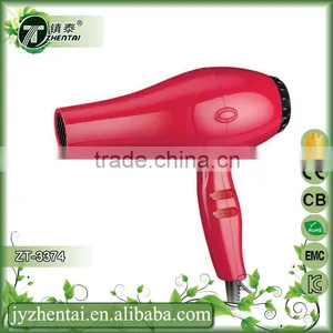 New Style Red Color Stong Wind Hair Dryer Wholesale Hair Driers thumbnail-1
